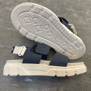 TIMBERLAND WOMEN'S GREYFIELD SANDAL BACKSTRAP SANDAL DARK BLUE SUEDE A2QJA-EP3